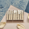 Electroplated Glass Body Perfume Bottle, Refillable Spray Bottle With Exquisite Packaging, Silver, 5ml, 1pc