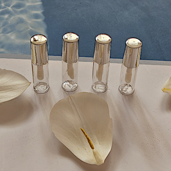 9bottle_mini_lips_001 1.2ml Empty Lip Gloss Tubes - Lip Bottles Refillable Mini Sample Test Tube Bottles For DIY Lip Gloss, Lip Balm, Skin Care And Essential Oils, Leak-Proof Portable Container With Brush, 5pcs