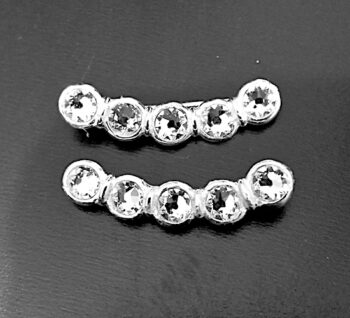 Sidabriniai auskarai 925 su Swarovski kristaliukais
