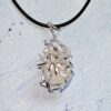 Tree Branch Design Pendant With Clear Quartz Tumbled Polished Natural Healing Crystal, Necklace, Crystal For Energy, Balancing and Healing, Gift